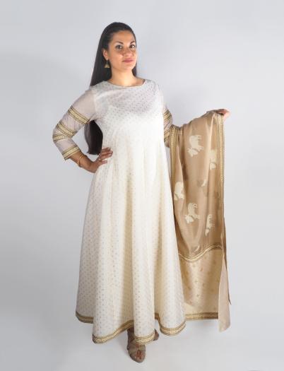 Indisches Kleid (Anarkali) „Arnrita“